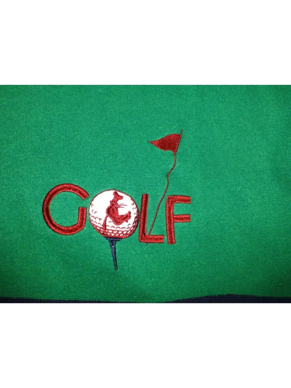 Disney Goofy Golf Sweater Cardigan Green 3X Button-Up Knit Mens Oversized Retro - Picture 13 of 16